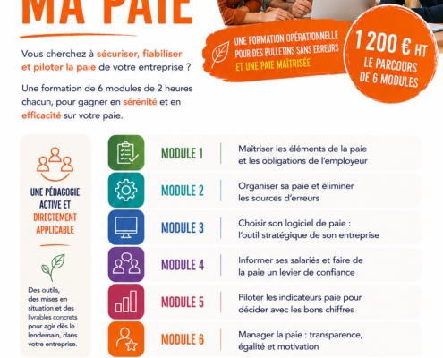 une formation opérationnelle pour des bulletins sans erreur et une paie maîtrisée