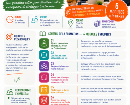 Formation réussir sa fonction managériale